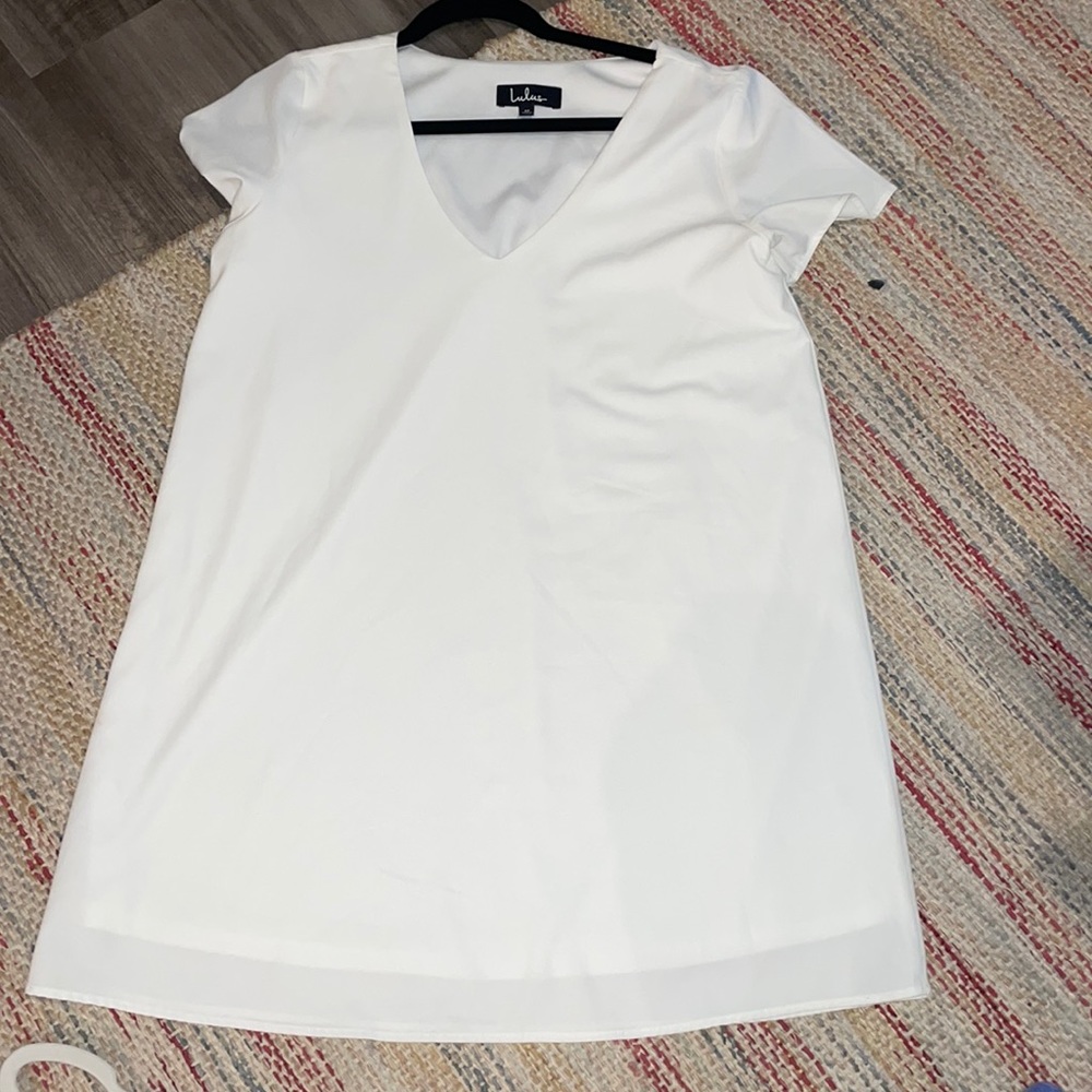 Lulus white dress